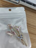 杜緹韓版植物花卉百合花胸針女手工彩繪花朵配飾別針氣質(zhì)大衣西裝胸花 百合花胸針 曬單實(shí)拍圖