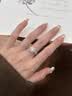 琦君培育鉆石戒指女求定結(jié)婚戒指D色VVS鉆石鉆戒紀念日七夕送老婆禮物 一克拉培育鉆戒/D色/VVS/3EX/NGTC 12 曬單實拍圖