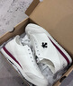 迪桑特（DESCENTE）【新色上市】男女CHRON TEMPO運動休閑薄底帆布鞋 D6231LSN25-男子-WT-白色 42 曬單實拍圖