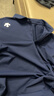 迪桑特（DESCENTE）TRAINING男士TOYOBO吸濕速干防曬UPF50+短袖POLO衫夏季新款 BK-黑色 XL (180/100A) 曬單實拍圖