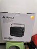 山水（SANSUI）戶外廣場舞音響藍(lán)牙音箱便攜式手提話筒K歌一體機(jī)大音量K歌小型移動便攜式音箱 U13黑+800W+雙麥+聲卡特效 曬單實拍圖