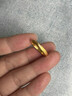 世紀緣赴山海黃金戒指足金古法鑲嵌天然鉆石山海成雙好寓意情侶對戒生日 3.35g【女戒16圈】 曬單實拍圖