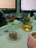 GLASSLOCK玻璃茶杯耐熱兒童水杯茶水分離過濾杯家用室男女專用泡茶杯350ml 曬單實拍圖