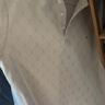 太平鳥男裝老花polo衫男商務(wù)斯文翻領(lǐng)短袖 卡其色 第二批 XL 曬單實(shí)拍圖