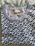 Tory Burch 湯麗柏琦【限時禮遇】棉質印花短袖T恤連衣裙TB 175169 淺藍色 406 S 推薦90-100斤 曬單實拍圖