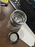 天嶼茶水分離雙層玻璃杯男士泡茶杯個人專用高端迷你便攜車載禮品水杯 曬單實拍圖