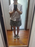 DZZIT【劉浩存同款】地素針織開衫2026春新款蝴蝶提花上衣女3K1YE511E 中灰色 XS 曬單實(shí)拍圖
