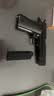 黑鷹十代1911ProMax合金正版成人玩具槍禮物全金屬黃河bb發射器 1911Pro Max 黑色 禮盒+小剛把+1000顆口糧 曬單實拍圖