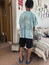 匹克童裝男童套裝夏季2026年新款兒童扎染衣服中大童夏裝涼感短袖t恤 曬單實拍圖