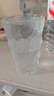 【采銷嚴選】ins冰川紋玻璃杯家用茶杯喝水杯子果汁杯飲料啤酒杯 冰川杯高款350ml一只 曬單實拍圖