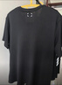 安德瑪（Under Armour）UA夏季EF男子圓領華夫格運動休閑短袖T恤6014340 黑色001 L 曬單實拍圖