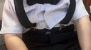 南木熊嬰幼兒套裝夏季男寶寶生日衣服夏款童裝男童周歲禮服背帶褲兩件套 黑色背帶兩件套+領結【90cm】 曬單實拍圖