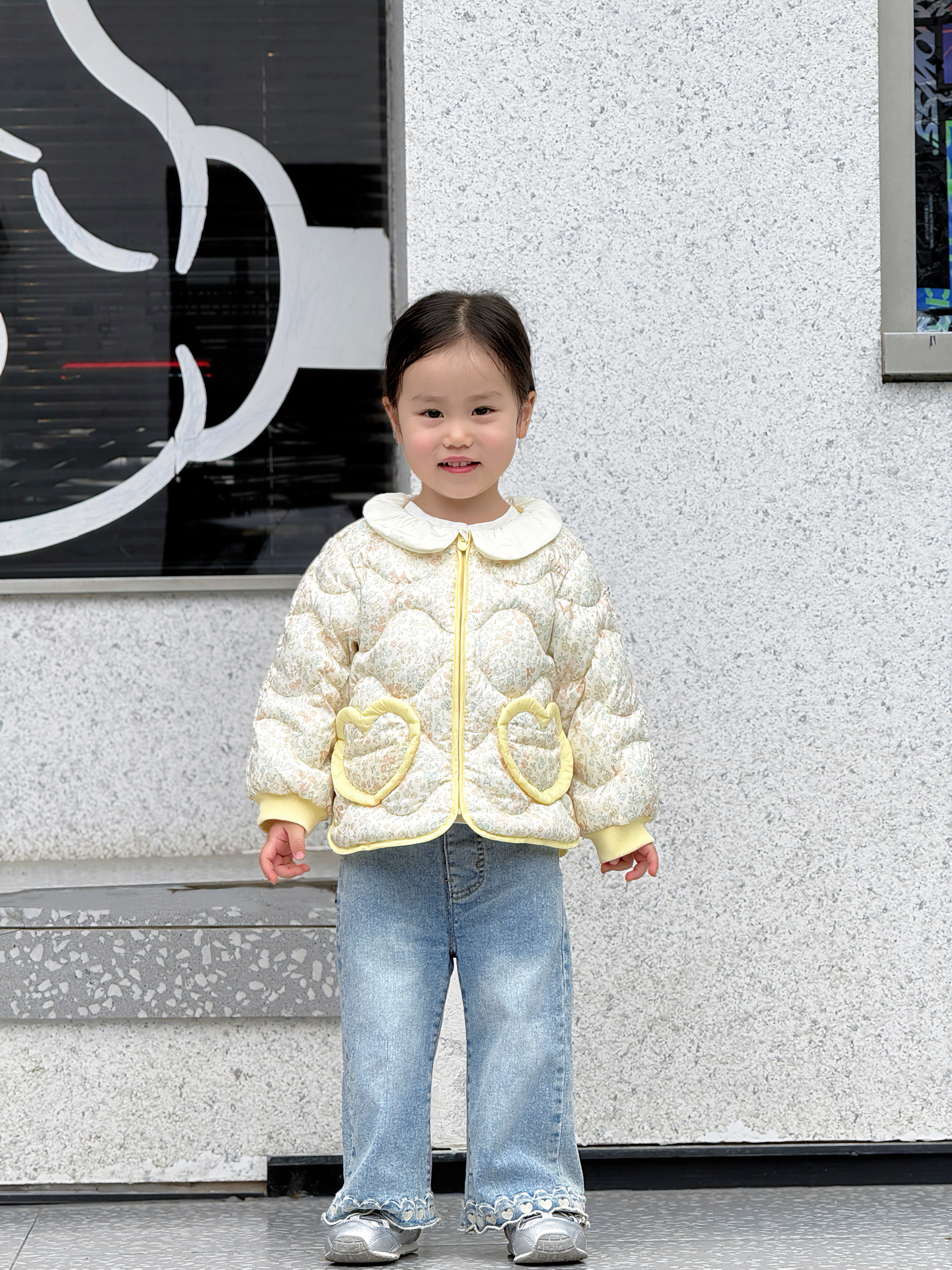 巴拉巴拉兒童羽絨服男童女童輕薄2026冬季新款寶寶衣服萌趣保暖外套防潑水 黃色調00333-白鴨絨 90 充絨量28g 曬單實拍圖