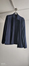 法曼斯正品男士品牌防曬服2026夏季中年爸爸裝釣魚服男裝 墨藍【退換貨免運費】 薄款 6XL 建議【191斤-210斤】 曬單實拍圖