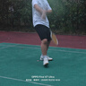 李寧（LI-NING）短袖T恤男夏季新款速干男女同款圓領運動吸汗跑步健身寬松透氣衣 曬單實拍圖