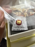 曼卡龍黃金轉運珠足金吊墜軟心水果糖diy手鏈琺瑯定價七夕情人節禮物 糖心蘋果熊熊-0.78g 曬單實拍圖