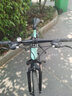 麥希山地車(chē)自行車(chē)減震碟剎變速學(xué)生成人男女單車(chē)越野賽車(chē) 森林狼-旗艦-比安奇綠-輻條輪 24速24寸 曬單實(shí)拍圖