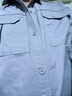 浩贏夏季純棉工作服男套裝薄款電焊工服防燙耐臟工地勞保服單上衣定制 灰色（套裝） 2XL (180) 145-160斤 曬單實拍圖