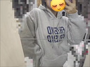 矜持范秋冬連帽新款韓版加絨加厚原宿慵懶風衛(wèi)衣女學生寬松百搭上衣外套 灰色 加絨 [重磅衛(wèi)衣 ] M 曬單實拍圖