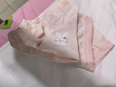 貝肽斯胎脂皮兒童內褲透氣女童四角打底褲女寶寶內褲純棉低敏抗菌4條裝 曬單實拍圖