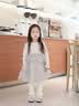 巴拉巴拉【balaOne】巴拉巴拉童裝兒童連衣裙女童裙子2026秋冬長袖公主裙 灰色調00322 100 曬單實拍圖