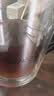 希諾雙層玻璃杯帶把手高檔泡茶杯子男家用辦公透明水杯XN-9321 435mL 曬單實拍圖