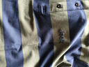 JEEP吉普短袖T恤男士夏季polo衫潮流休閑寬松涼感衣服男裝軍綠2XL 曬單實拍圖