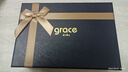Grace Girl四葉草項鏈女輕奢孔雀石吊墜玫瑰金鎖骨鏈七夕情人節(jié)禮物送女友 刻字、賀卡【默認綠，可選顏色】 曬單實拍圖