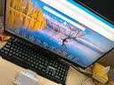 HPC27英寸白色顯示器144Hz 內置音響 曲面家用辦公游戲電腦顯示屏C27G40F 曬單實拍圖