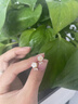 Lnieer999足銀針山茶花貝殼耳釘女2026新款爆款高級感耳環獨特漂亮耳飾 山茶花貝殼耳釘【999足銀耳針】 曬單實拍圖