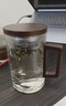 茗光茶杯茶水分離泡茶杯玻璃水杯男士茶杯辦公玻璃高硼硅綠茶杯 曬單實拍圖