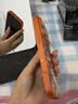 素洛適用蘋果17promax手機殼日韓卡通涂鴉蠟筆小新iPhone16pro創意線條可愛15橙色情侶男女款14保護套 【橙色電鍍】小白蠟筆小新涂鴉 iPhone 17 Pro Max 曬單實拍圖