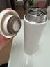 膳魔師（THERMOS）甜豆系列保溫杯不銹鋼大容量水杯高顏值辦公簡約團購定制刻字TCNL 白巧豆 480ml 曬單實拍圖