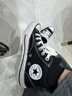 匡威（Converse）莫爾登All Star夏季帆布運動休閑板鞋黑色A00811C A00811C 36.5 曬單實拍圖
