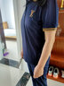 布倫茨諾短袖休閑運動(dòng)服套裝女夏2025新款寬松修身顯瘦長(cháng)褲時(shí)尚兩件套女潮 9172藍色 女XL/110-120斤 曬單實(shí)拍圖