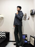 波司登（BOSIDENG）26秋新款90鵝絨羽絨服內膽可拆男經典商務連帽保暖外套B260134125 平川灰8M09 L 180/100A 體重約140-155斤 曬單實拍圖