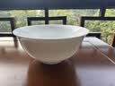 景德鎮(zhèn)（jdz）高溫白瓷面碗餐具泡面碗家用中式陶瓷碗6英寸湯碗大碗搬家禮物 流霜6英寸面碗4個 曬單實拍圖