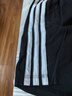 阿迪達斯（adidas）運動套裝女裝 2026新款夏季休閑透氣短袖T恤 針織短褲潮流兩件套 白色短袖+修身短褲（無口袋） XL 曬單實拍圖