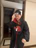 愛慕先生短袖上衣男士【2件包】薄透氣舒適莫代爾男打底上衣HELLO系列短袖 【2件包】黑色+白色ZS2 2XL 180 曬單實拍圖
