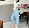 真維斯（Jeanswest）運動褲女夏季薄款2026新款爆款潮牌休閑大碼長褲冰絲防曬束腳褲子 曬單實拍圖