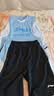 李寧（LI-NING）兒童籃球服速干運動套裝男童夏季新款訓練服6-12歲青少年背心套裝 繡藍色/黑色 160 曬單實拍圖