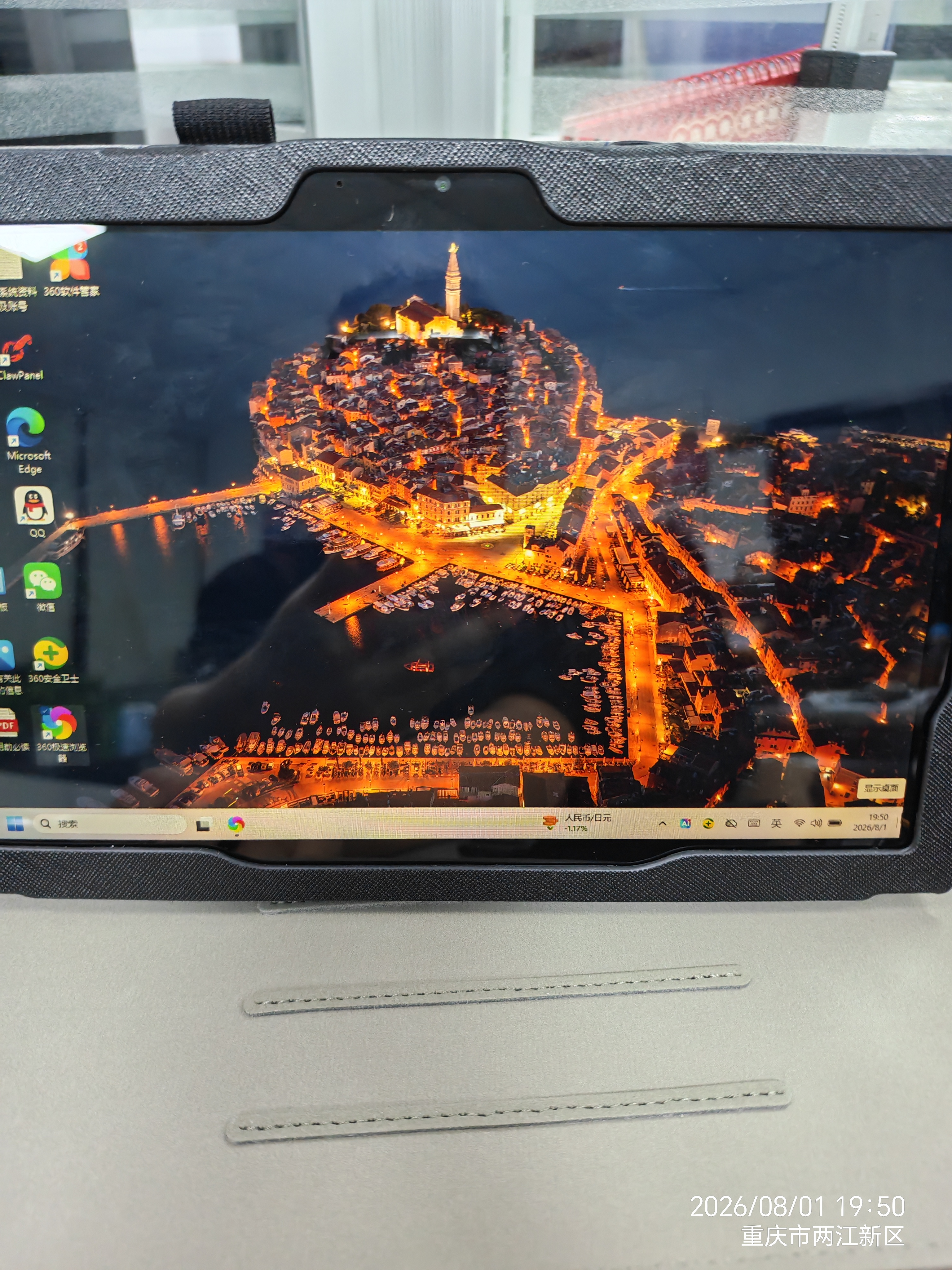 中柏（Jumper）跨界220 10.1英寸/6500Y/8+256GB二合一平板電腦pad Win11 辦公學生平板  曬單實拍圖