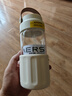 哈爾斯（HAERS）玻璃水杯高硼硅泡茶水分離杯隔熱耐高溫帶蓋大容量 凝白450ml 曬單實拍圖