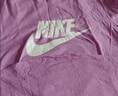 耐克女子標志短袖T恤純棉半袖印花輕便休閑柔軟舒適NIKE DX7907 504淺品紅 2XL 曬單實拍圖