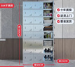 耕領304不銹鋼更衣柜員工柜浴室多門帶鎖儲物柜鐵皮更衣柜存包柜鞋柜 二十四門更衣柜（304不銹鋼） 曬單實拍圖