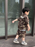mlgt kids童裝男童套裝春秋裝2025新款韓版中小兒童衛衣男孩運動(dòng)衣服 灰色 100 cm 曬單實(shí)拍圖
