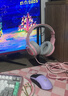 漫步者（EDIFIER）HECATE G30II頭戴式耳機電競電腦游戲耳麥筆記本吃雞音樂有線USB7.1聲道網(wǎng)課高音質(zhì)抗噪帶麥克風 粉色貓耳版【可拆卸貓耳】+支架 曬單實拍圖