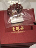 老鳳祥黃金蓮花手鏈女士款足金紅瑪瑙手串生日七夕情人節禮物送女友老婆 曬單實拍圖