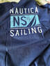 諾帝卡（NAUTICA）吸濕速干兒童抗菌短袖NAUTICA中大童青少年26夏新款戶外防曬圓領(lǐng)T 諾帝卡藍(lán)【字母】 170 曬單實(shí)拍圖