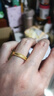 中國黃金（CHINA GOLD）足金999腰纏萬貫黃金戒指時尚女士指環(huán)送女友老婆七夕情人節(jié)禮物 【京東倉直發(fā)】14#-約0.7g 曬單實拍圖